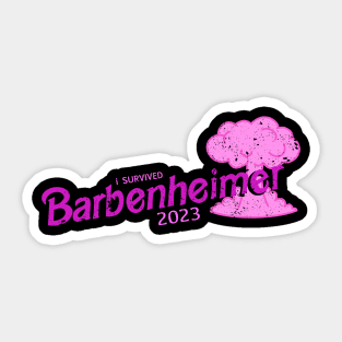 barbenheimer Sticker